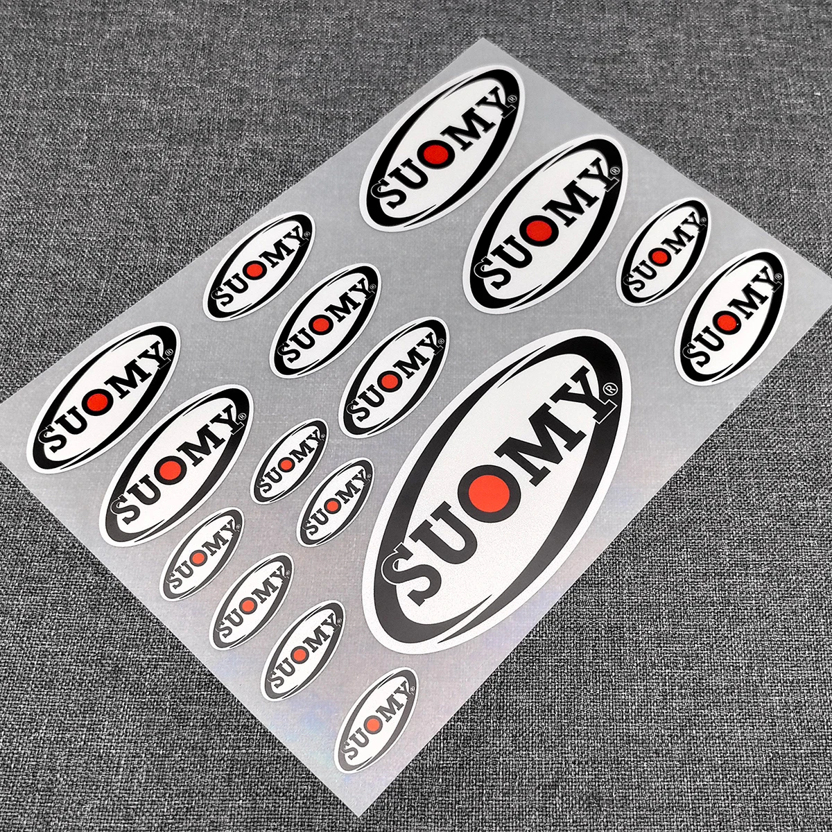 16Pcs SUOMY Helmet Sticker Sets High Quality Printed and Cut Decal Motorcycle Stickers