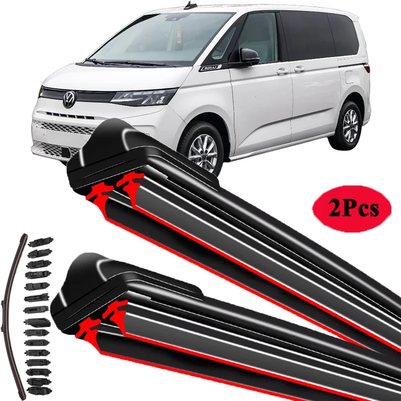 For VW Transporter Multivan Caravelle T4 T5 T6 T7 1990-2024 Car Windshield Wiper Blade Front Windscreen Brushes Washer Cleaning