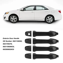 Exterior Door Handle Set 6921106090 Front Rear Left Right Outside Door Handle Replacement For Toyota Camry 2012 To 2017