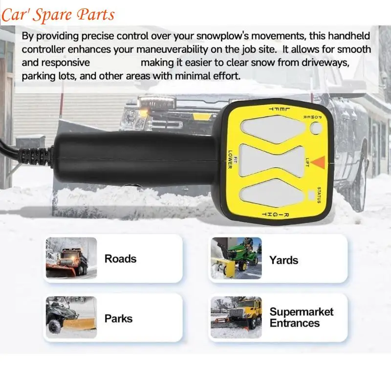 Y4UA High Durability Handheld Controller For Snow Plow Models E47 E60 E57 22154 22690