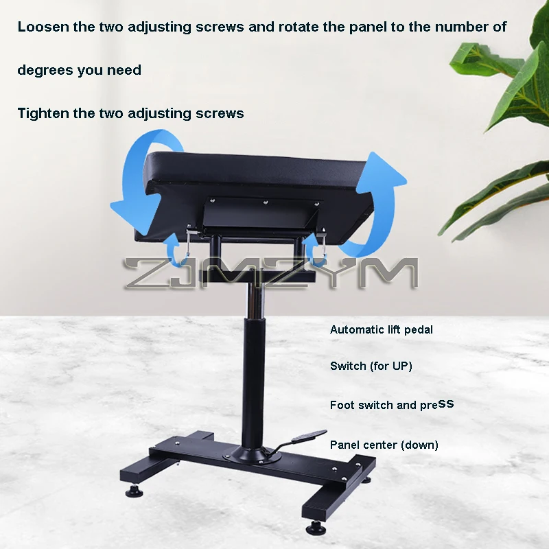 Tattoo Arm Rest Stand Adjustable Height by Hydraulic Device for Tattoo Studio