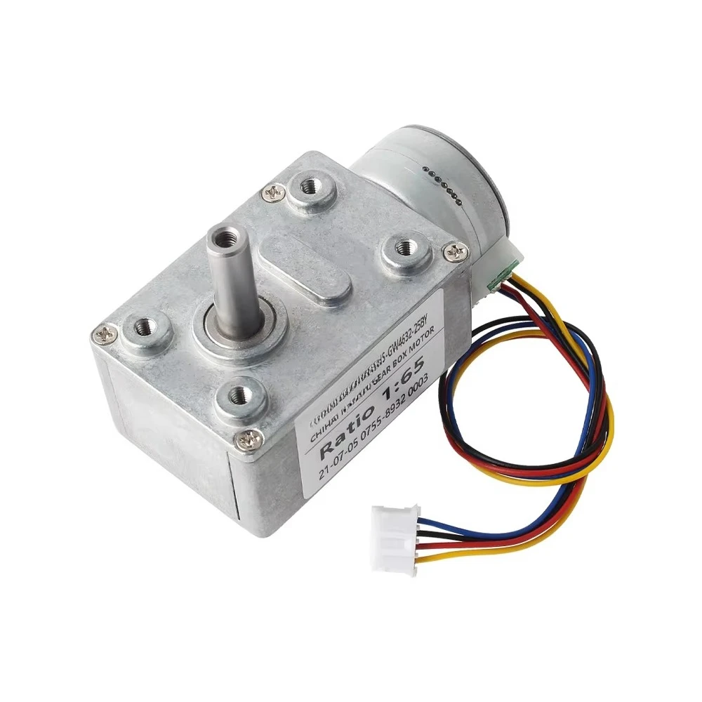 

CHS-GW4632-25BY DC12V high torque silent worm gear brushless motor with self-locking 25BY stepper motor for DIY