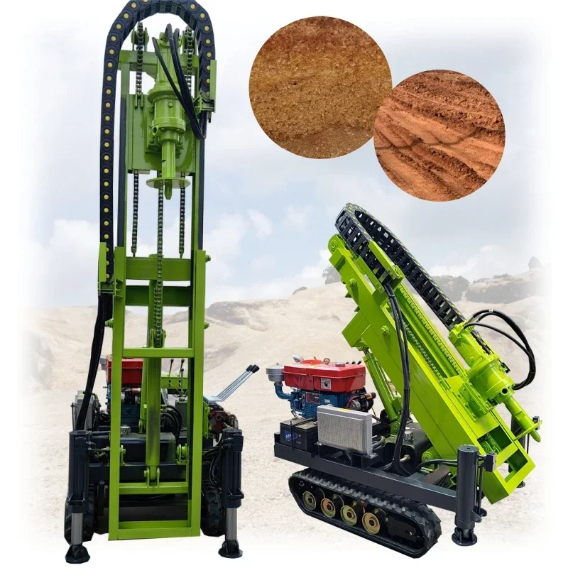 Automatic 25 Hp Diesel Pile Driver Hydraulic Track Type Pile Driver Road Pile Driver Machine