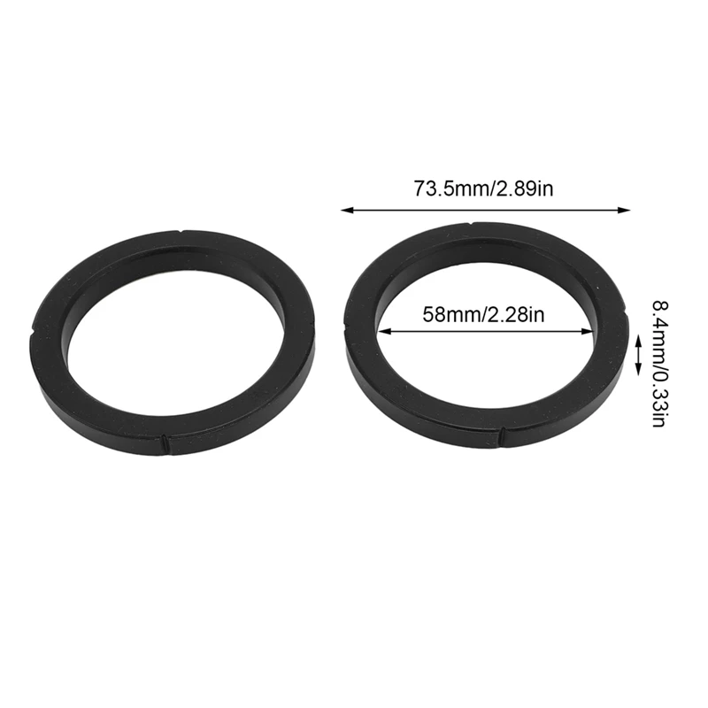 2025 Nuovo 2PCS Gruppo Guarnizione Testa di Tenuta In Silicone Testa di Preparazione Gruppo Guarnizione Per Rancilio Silvia Macchina Da Caffè Accessori