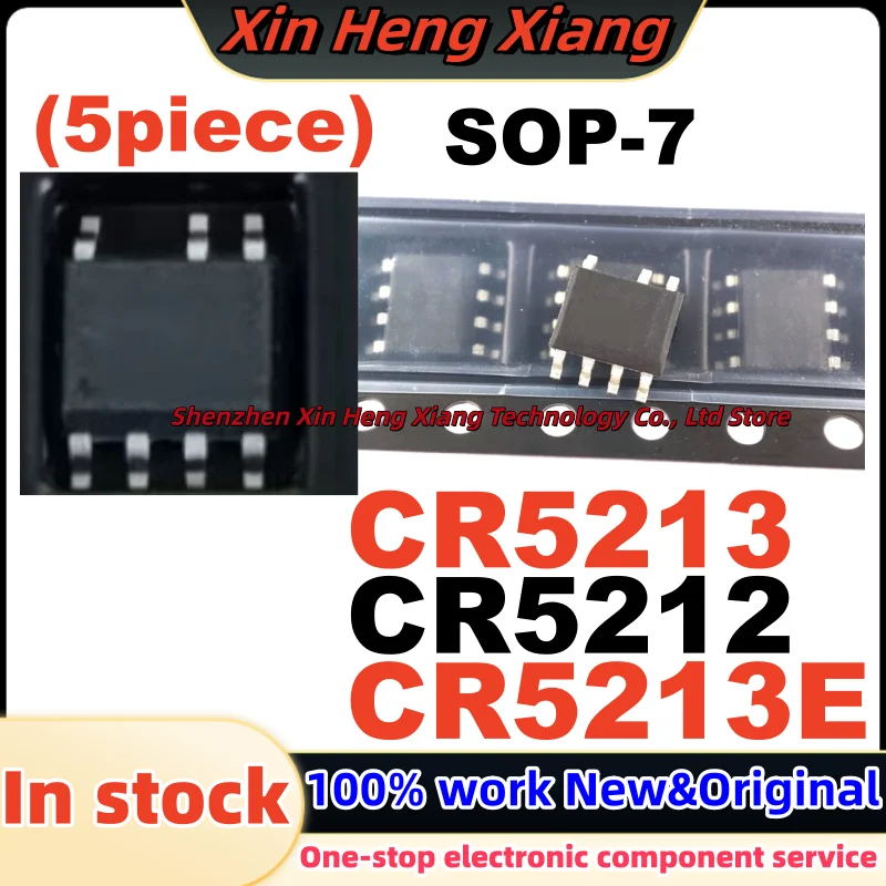 (5Pcs) CR5213E CR5212 CR5213 SOP-7