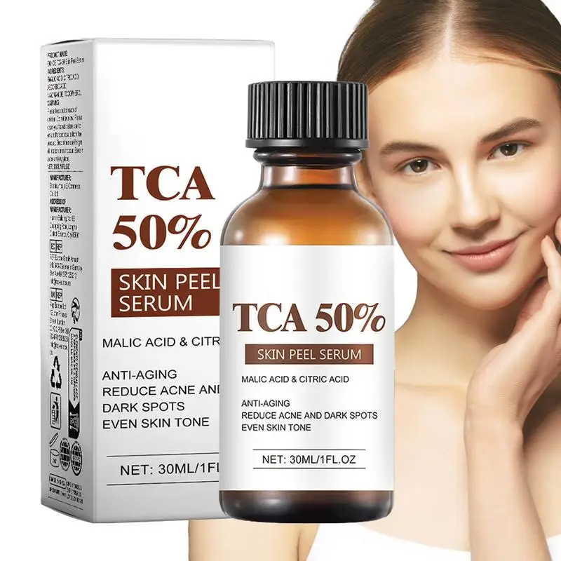 Sérum TCA 50% de 30ml pour le visage, rétrécit les pores, remodelage des pores, resserrement, réparation, minimisant, essence