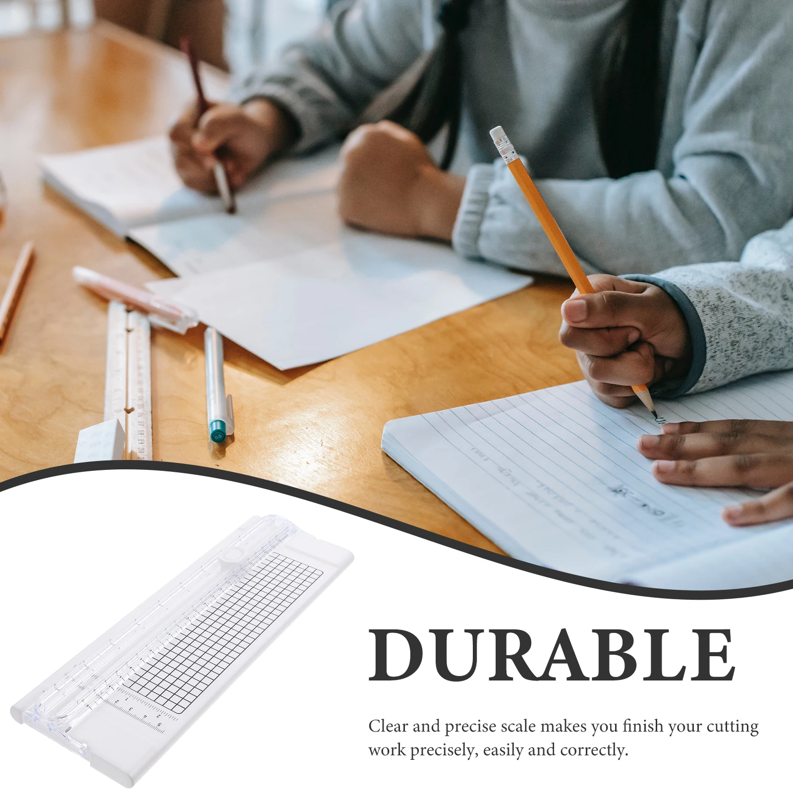 

Paper Trimmer for Crafting Plastic Metal Small Manual Cutting Board Scrapbooking Paper Trimmer For Crafting Supplies