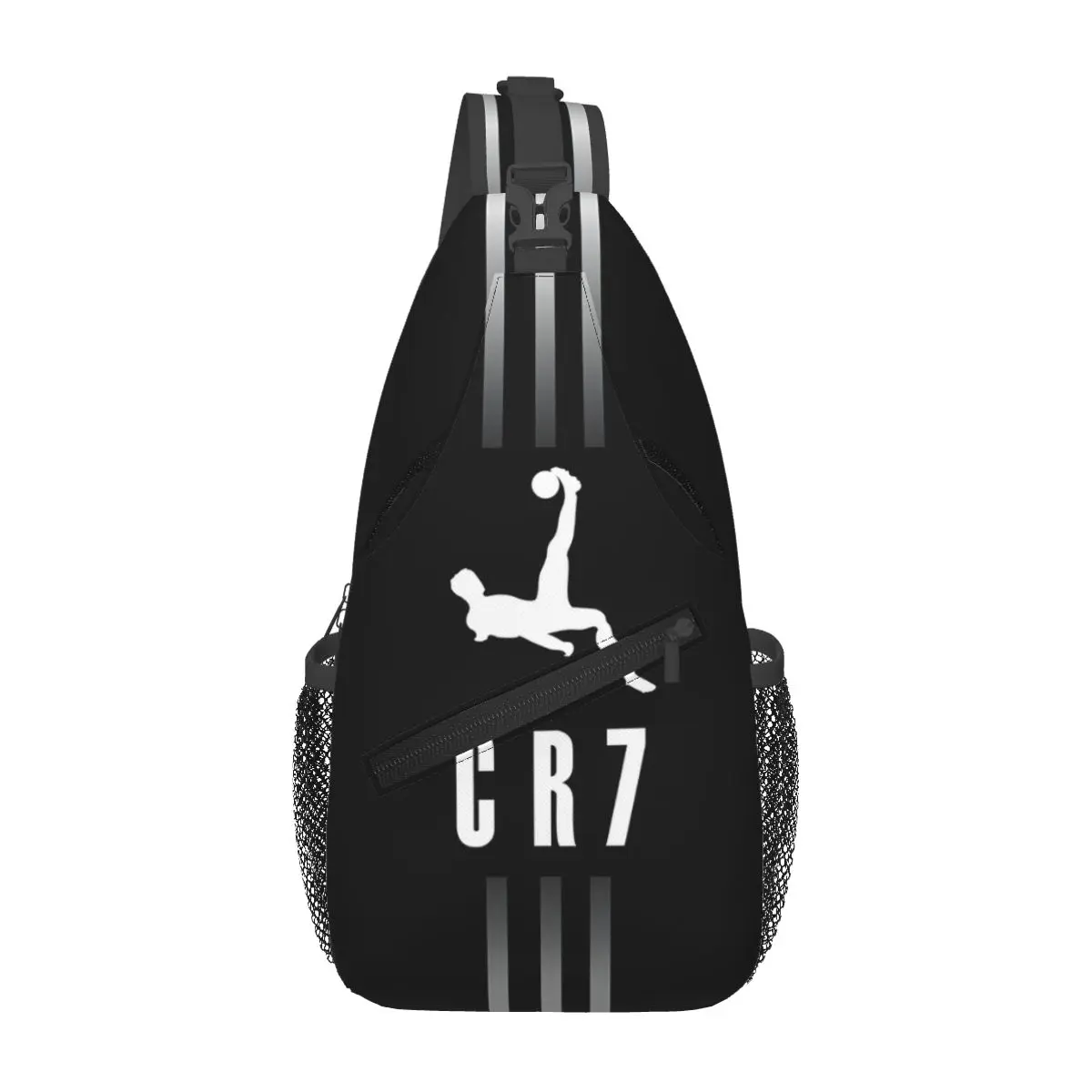 CR7-Cristiano-Ronaldo Bag Crossbody Sling Bag Small Chest Bag Shoulder Backpack Daypack for Hiking Outdoor Cycling Satchel