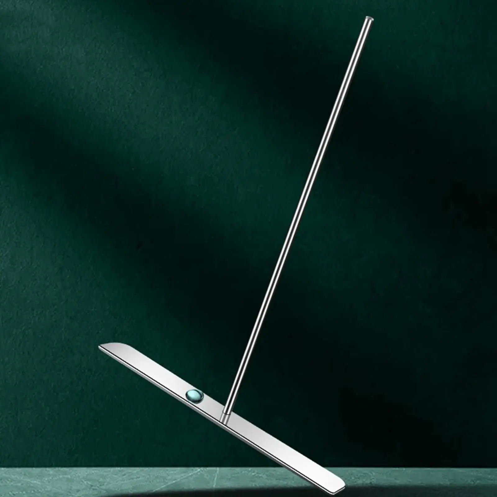 Stainless Steel T Shaped Crepe Spreader for Kitchen 25.5x18x2.3cm Sturdy Crepe Rake Tool with Extended Handle with Mirror Finish