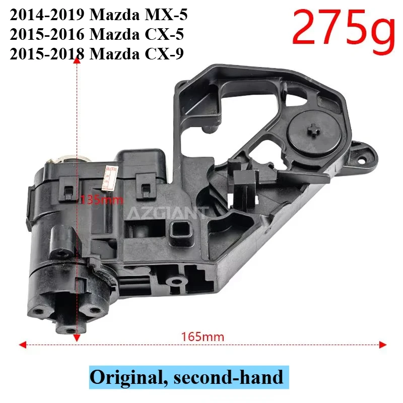 Compatibel met Mazda CX-5 CX-9 MX-5 Auto-onderdelen Automatisch opklapbaar Achteruitkijkspiegel Zijspiegel Actuator Module en versnellingsset 30T Reparatieset