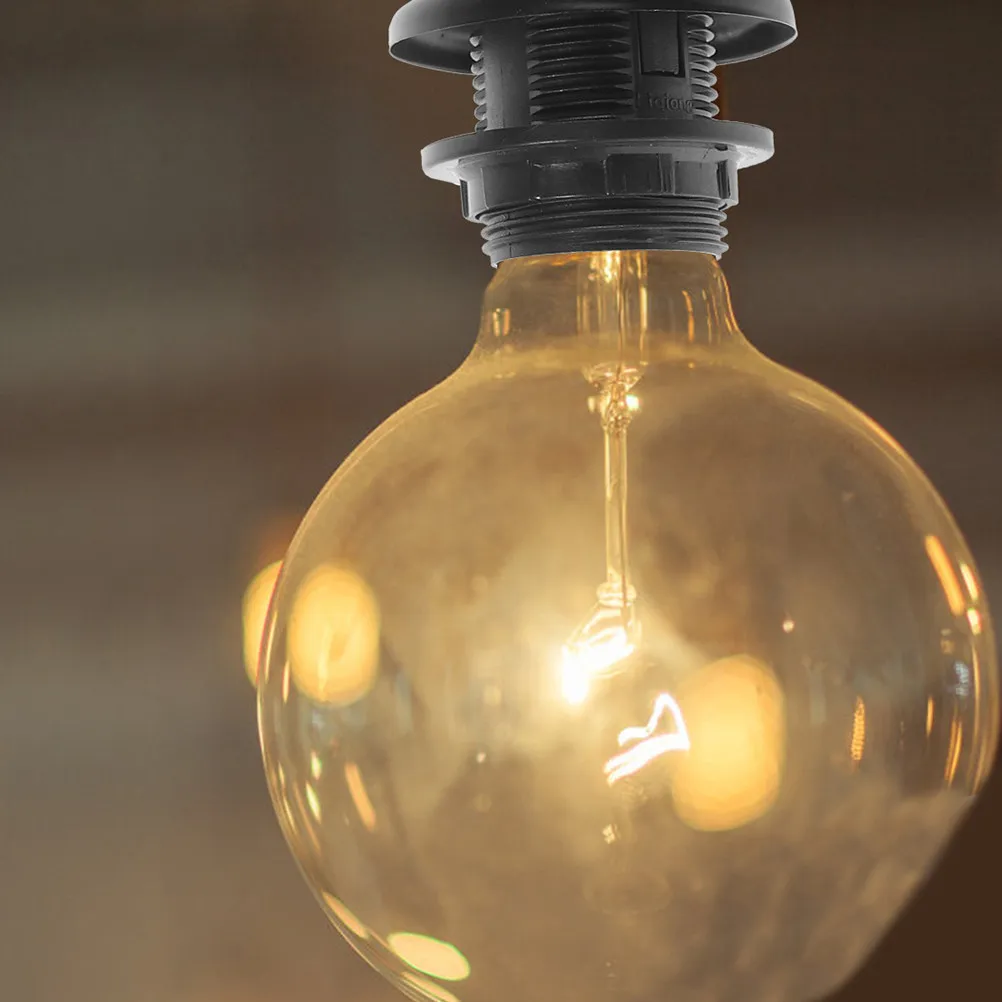 

Патрон для лампы E27, 1 шт., сверхпрочный керамический цоколь для лампы Эдисона, для потолочных светильников, настенных бра, проектов DIY-освещения