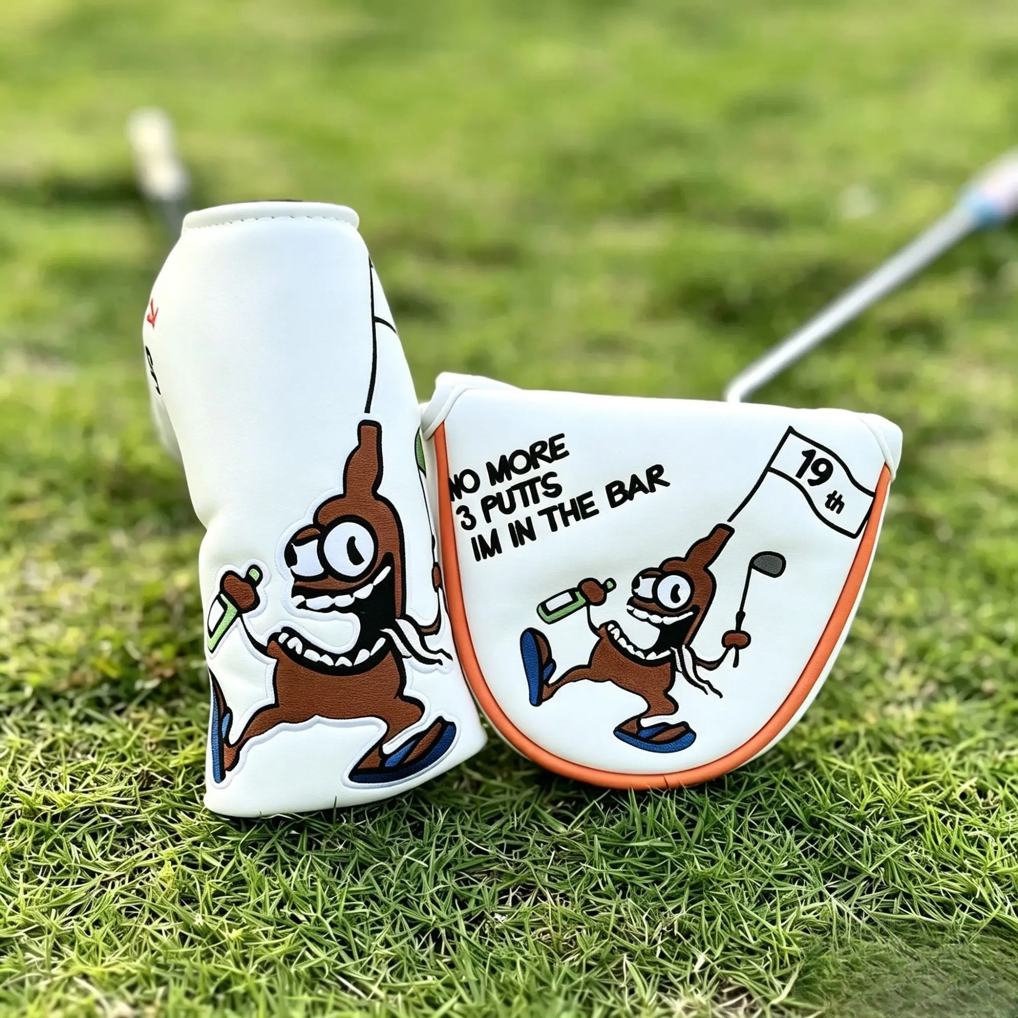 Putter Mallet Blade - Funny Originals Sarung Putter Golf Mallet