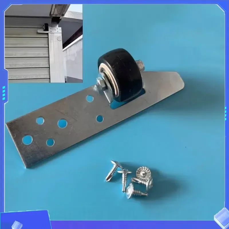 Roller Shutter Positioning Wheel with Bracket Guide Wheel Rail Roller for Electric Door Garage Door Parts