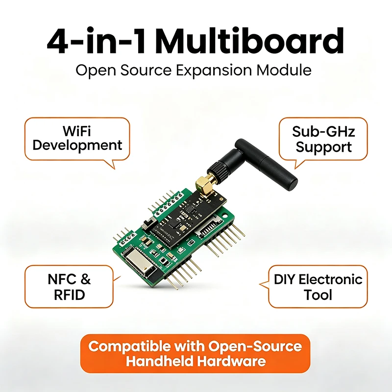 WiFi NRF24 ESP32 Expansion Board Multi Function Antenna Development Kit NRF Sniffer Marauder Mousejacker GPIO