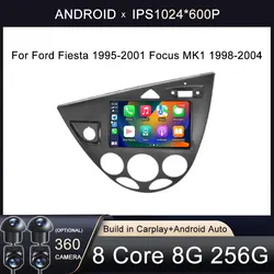 7 Inch Android 16 For Ford Fiesta 1995-2001 Focus MK1 1998-2004 Multimedia Car Radio Stereo Carplay Autoradio Head Unit Auto
