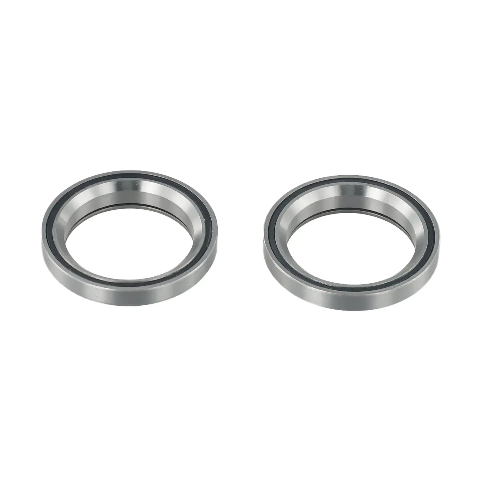 Ceramic Bearings Parts Portable Bikes Black+Silver Headset Beaings MH-P08H8 1 1/8inch 2pcs/Set 30.5 X 41.8 X 8mm