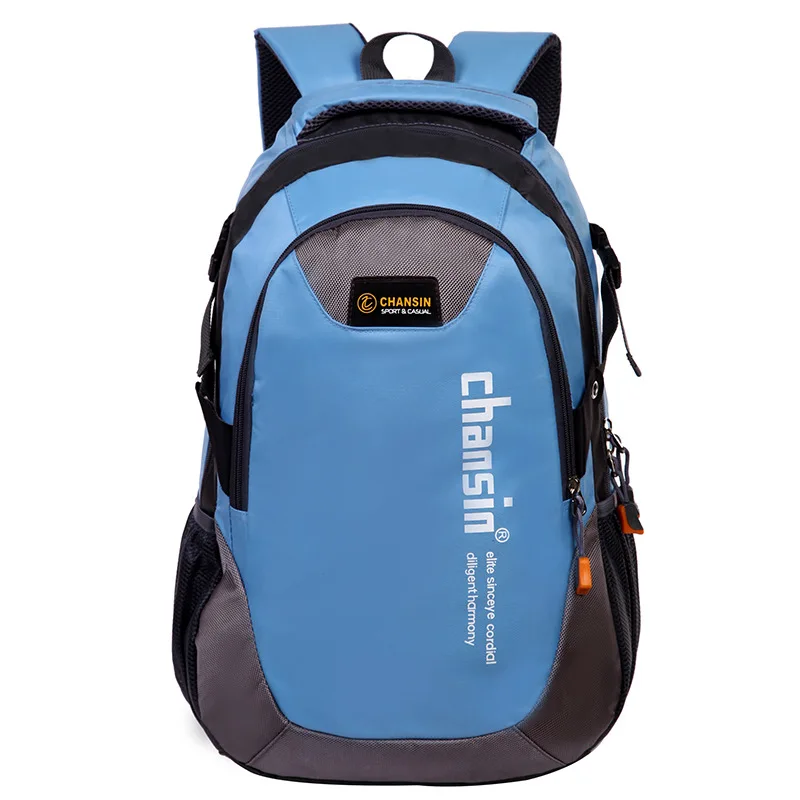 Fashion travel backpack sports leisure bag male large capacity school bag sports leisure backpack female