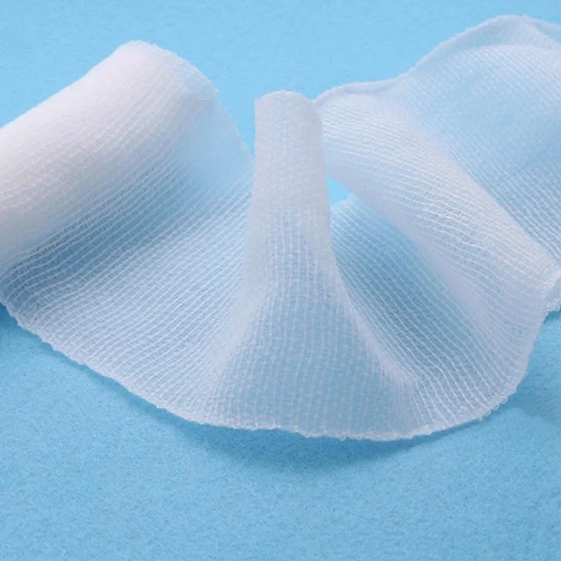 5 Rolls Gauze Bandage Finger Joints Wrap Sports Care Athletic Supporter Physical Therapy Equipment