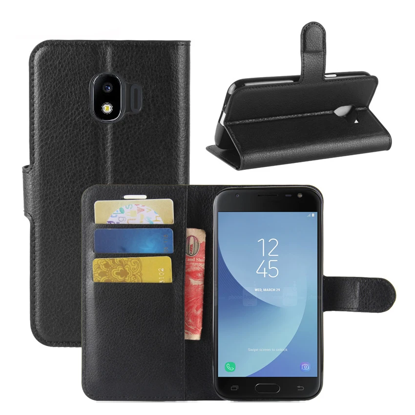 Новый чехол-подставка из искусственной кожи для Samsung Galaxy J2 Pro 2018, чехол-подставка в книжном стиле для Samsung Galaxy J2 Pro 2018, j250f