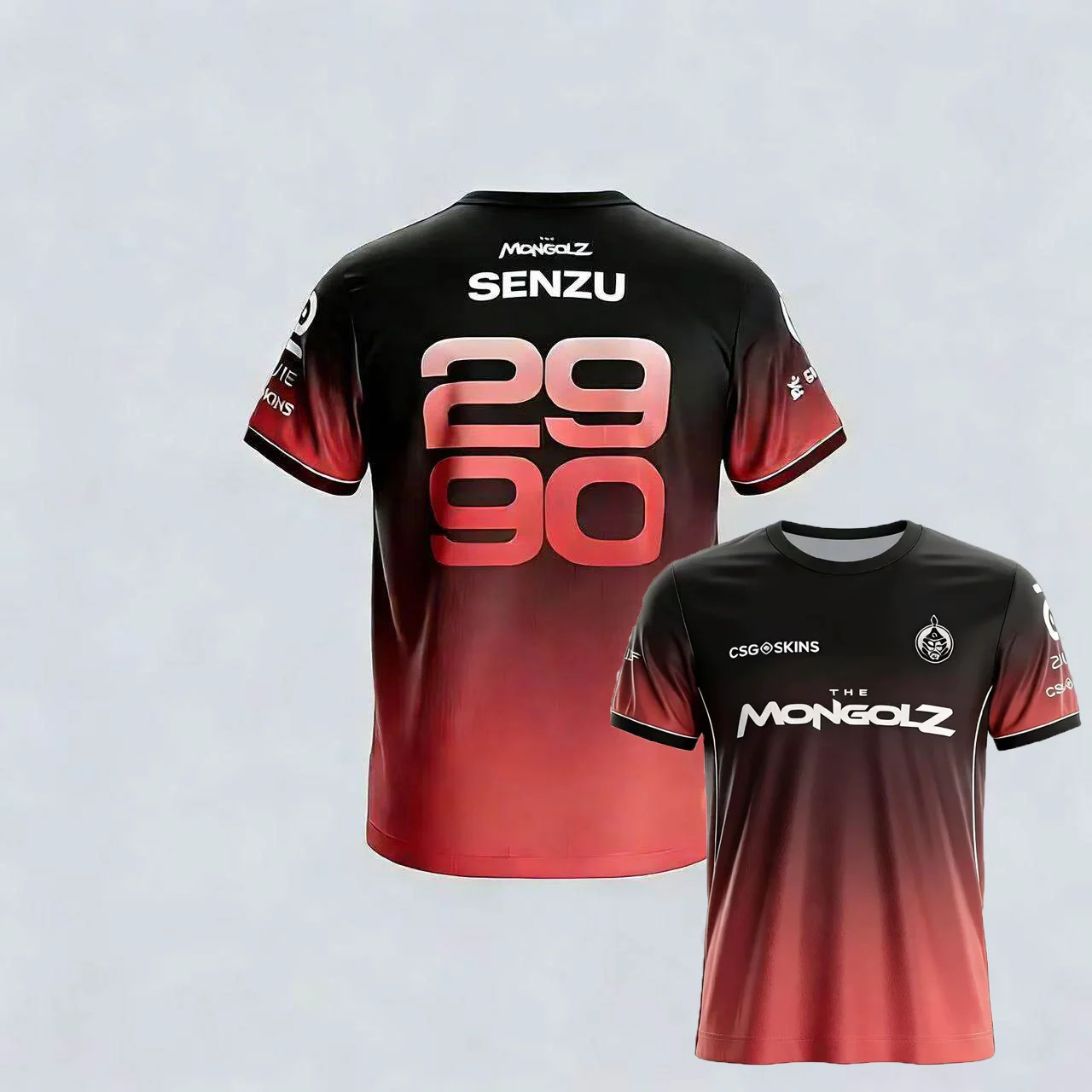Blitz 2990 Jersey T-Shirts The MongolZ Team Uniform 2026 New CS2 Esports CSGO 3D T-Shirt Fashion Personality Y2k Gamer Fans Tops