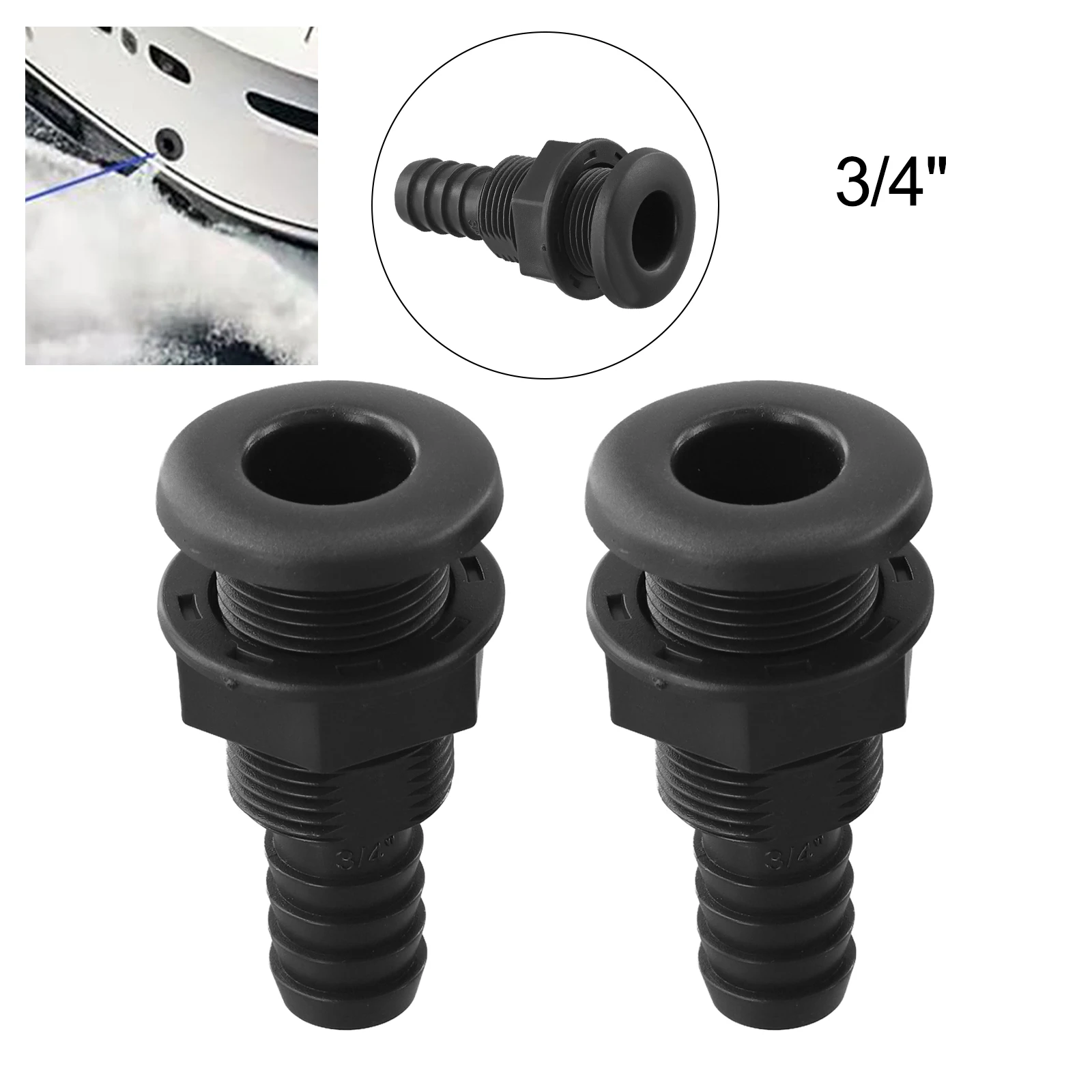 Hull Connector Marine Connector Boat Operation Cost-Effective Marine Solution Easy Installation Leak-Resistant Design