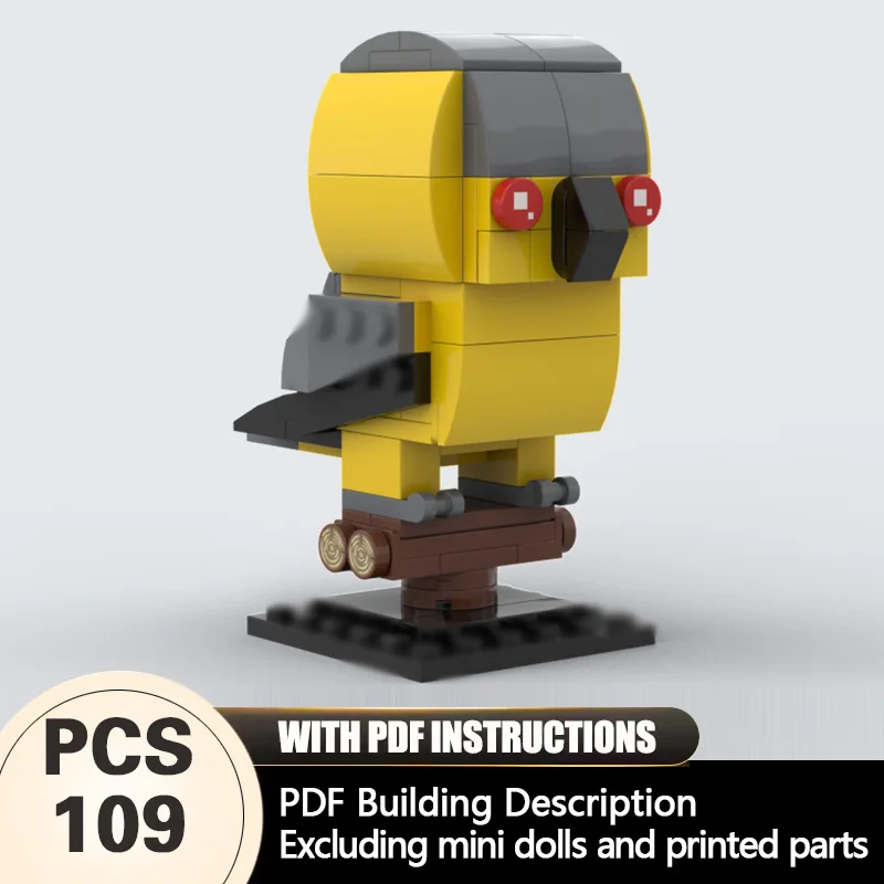 

Creators Animal Series Model MOC Building Bricks Basal Flying Bird Modular Technology Gifts Holiday Assemble Children Toys Suit
