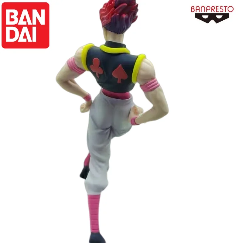 Bandai In Stock Original Banpresto Hisoka Doll Brand New Boxed Action Figure Animation Peripherals Anime Characters Garage