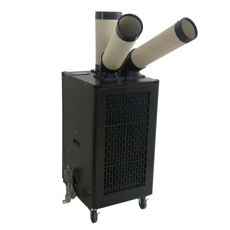 

Mobile industrial air conditioner, workshop compressor, refrigeration integrated machine