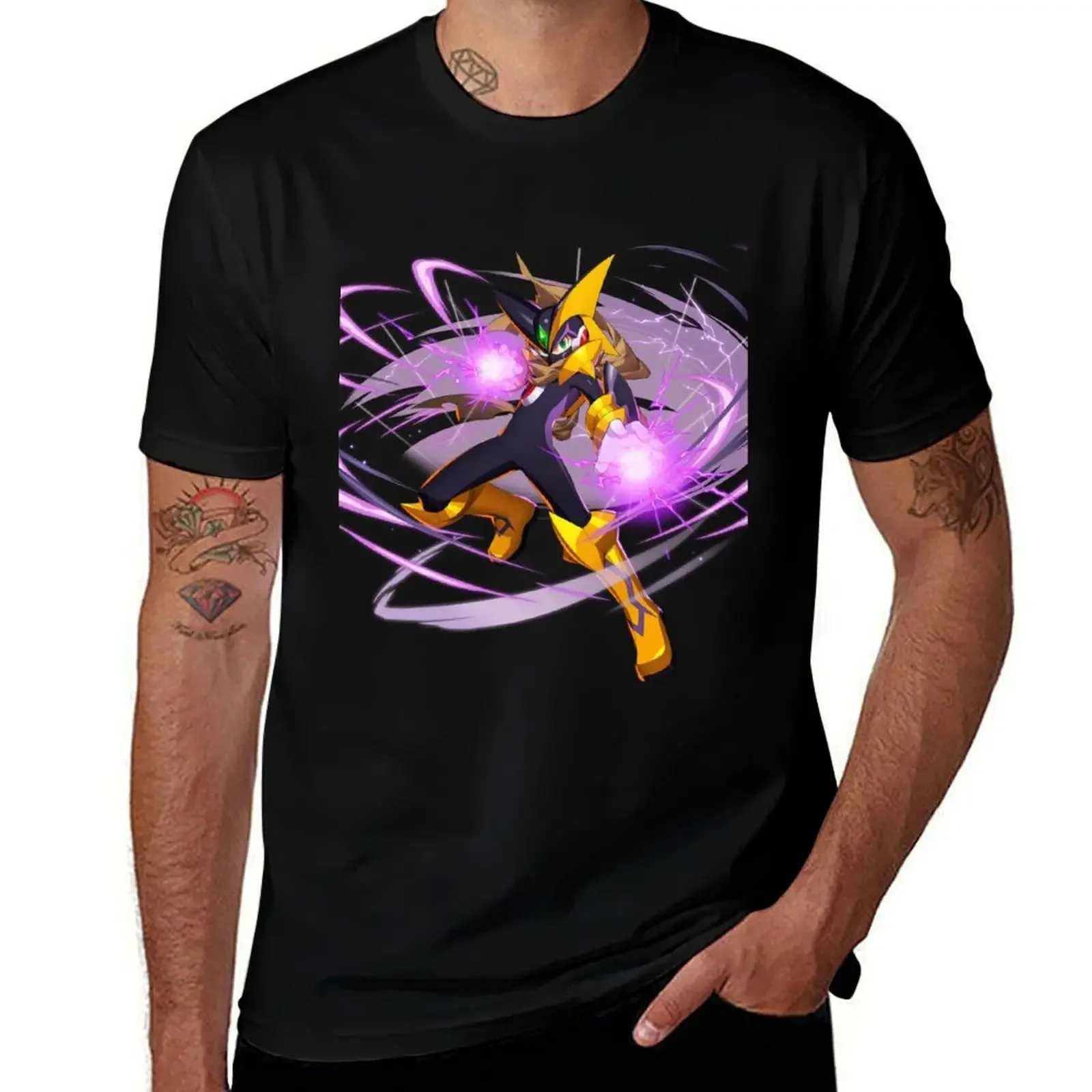 

Megaman Xdive Battle Network Megaman.EXE Bass Cross T-Shirt animal prinfor boys summer top valentines clothes shirts men graphic