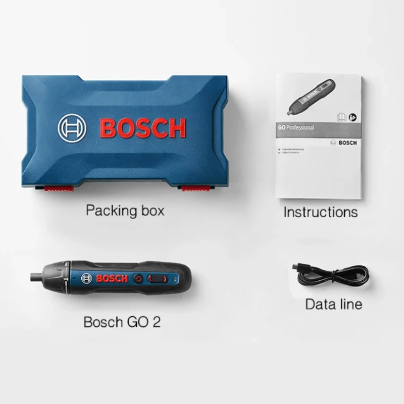 Bosch Go 2 Eectric Screwdriver Rechargeable Set 3.6V Automatic Screwdriver Multifunctional Hand Drill