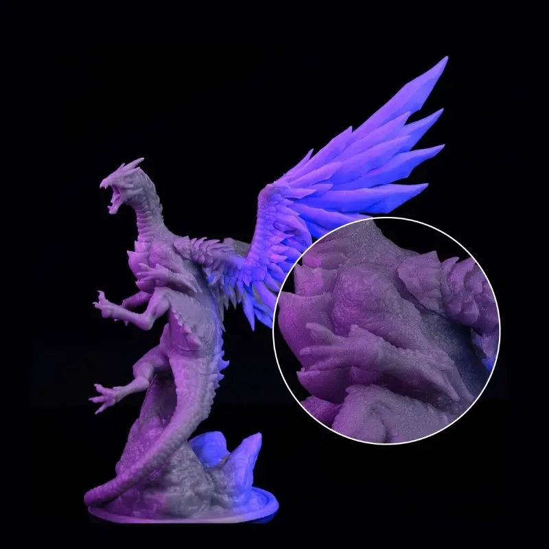 1kg Water‑Washable Photopolymer Resin Easy‑Print Low‑Odor Fast‑Curing 3D Printing Consumable for LCD DLP 405nm 3D Printer
