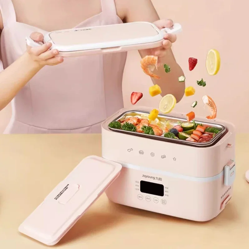 Heating lunch box, electric heating and insulation, plug-in intelligent self-heating bento box, office workers  rice artifact