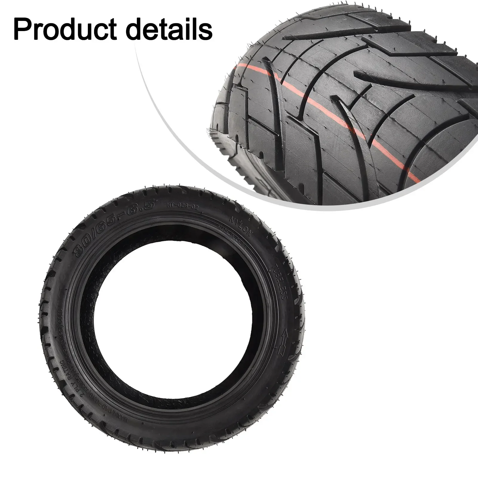 

Scooters Parts Tubeless Tyre Road Tubeless 10 Inch 255*80 80/65-6.5 Accessories Balance Car For KUGOO M4/M4 PRO