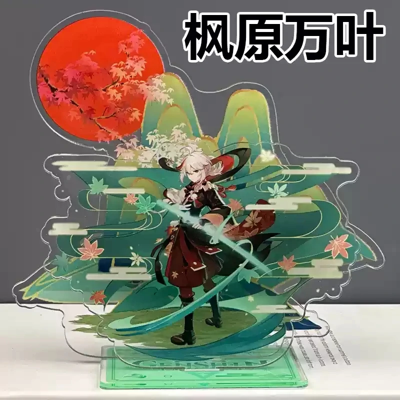 ゲーム原神 Lmpact アクリル漫画フィギュアモデル Varesa Mavuika Kinich ウォンダラーモデルプレートデスク装飾立ちゲームファンギフト