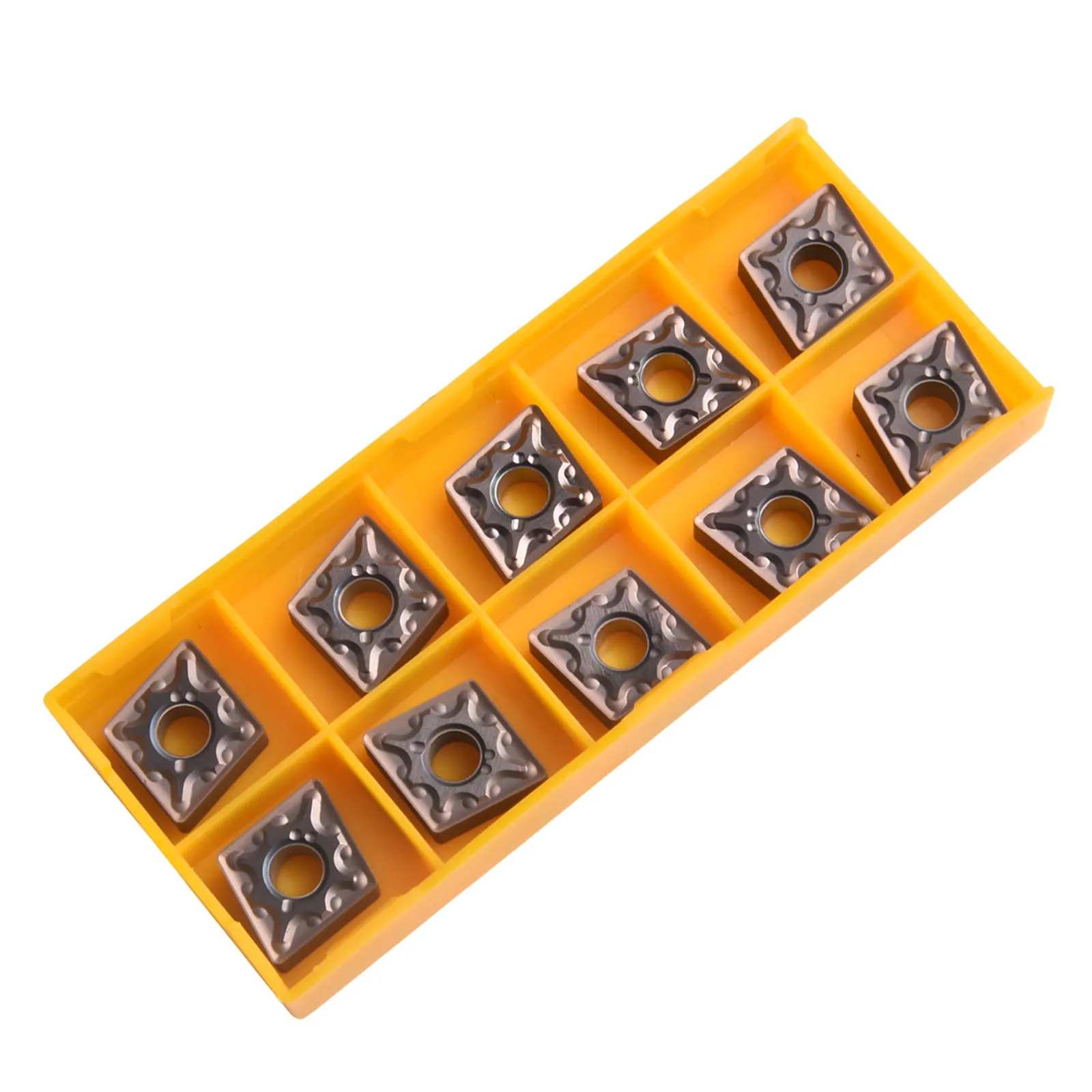

CNMG120408 MA Carbide Insert Pack 10pcs for CNC Turning of For Stainless Steel and High Strength Low Alloy Steel