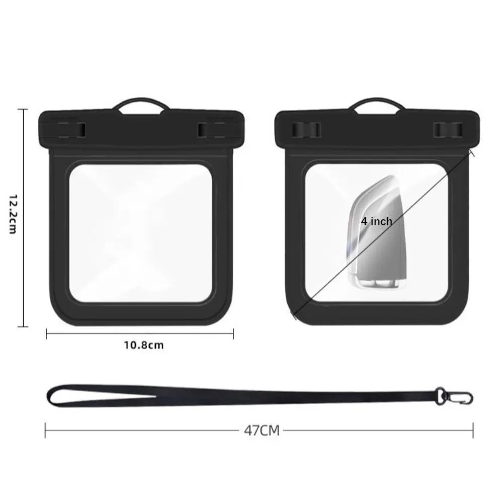 Durable 30M Underwater Waterproof Bag IPX8 Protection Mini Card Wallet TPU Small Items Dry Bag for Keys Wallet image 6