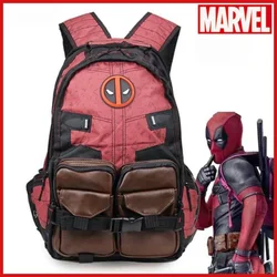 Gorący Marvel Avengers Deadpool Kapitan Ameryka Plecak Anime Cartoon Plecaki Outdoor Leisure Plecak podróżny o dużej pojemności Prezent