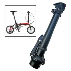 Folding Bike Adjustable Stem Handlebar Telescoping Stems 25.4mm Aluminum Cycling Handlebar Stem Bike Accessories