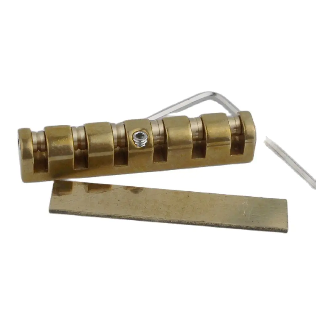 Tuerca de rodillo de cobre ajustable de doble capa para guitarra eléctrica o acústica, estilo Les Paul LP SG, 43mm