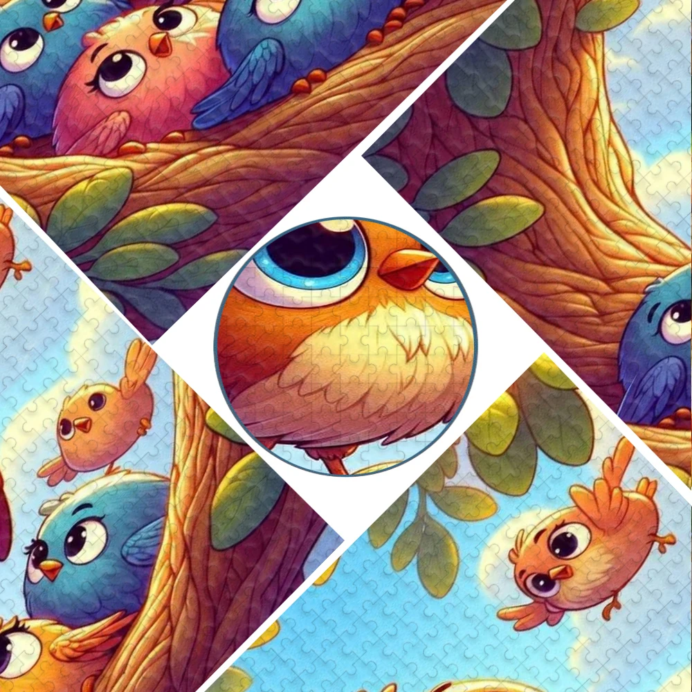 A 500/1000pcs Adult Puzzle, High Quality, a Fun Family Game for Stress Relief, Perfect for Birthdays, Christmas, Halloween, An view 3