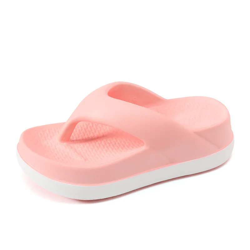 

EVA Women's Flip-Flops Summer New Outdoor Indoor Thick-Soled Sandals Fashion Soft 5cm Increase Height Slippers For Beach 35-40