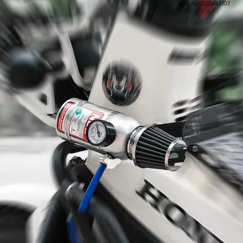 Aluminium Nitrogen Acceleration Decoration Pot Motorcycle Electric Vehicle Modification for Vespa,NINEBOT,honda Cross Cub CC110