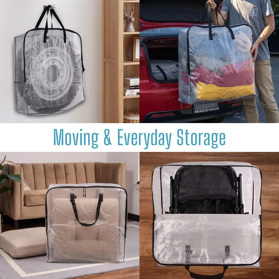 5 عبوات من حقيبة تخزين إكليل الصيف وعاء إكليل عيد الميلاد مقاس 30 بوصة منظمات إكليل الباب الشفاف صناديق التعبئة المتحركة #5