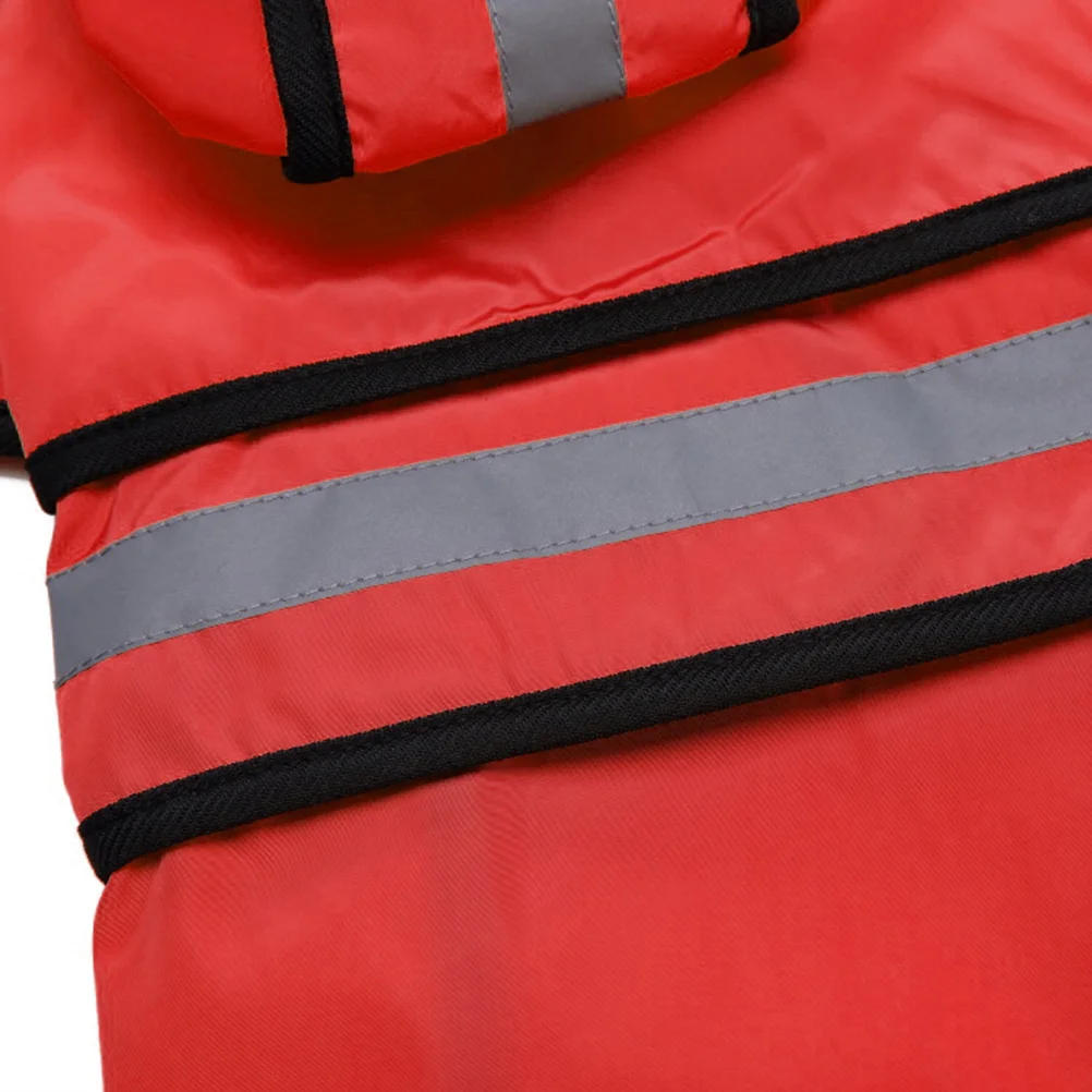 

Dog Raincoat Red S Reflective Waterproof Pet Hooded Rain Jacket for Outdoor Walking Running Puppy Rainwear Pet Dog Rain Coat