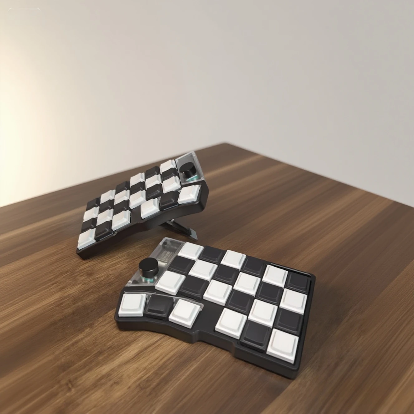 

Cornix Split Keyboard Low Profile Wireless Dual-mode Hot Swap Mechanical Keyboards Custom CNC Aluminum Inline Split Keyboard