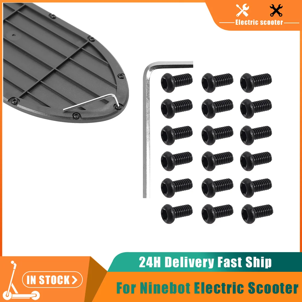 18PCS Bottom Battery Cover Screws Electric Scooter for Ninebot MAX G2 G65 G30 G30LP G30D Kickscooter Screw