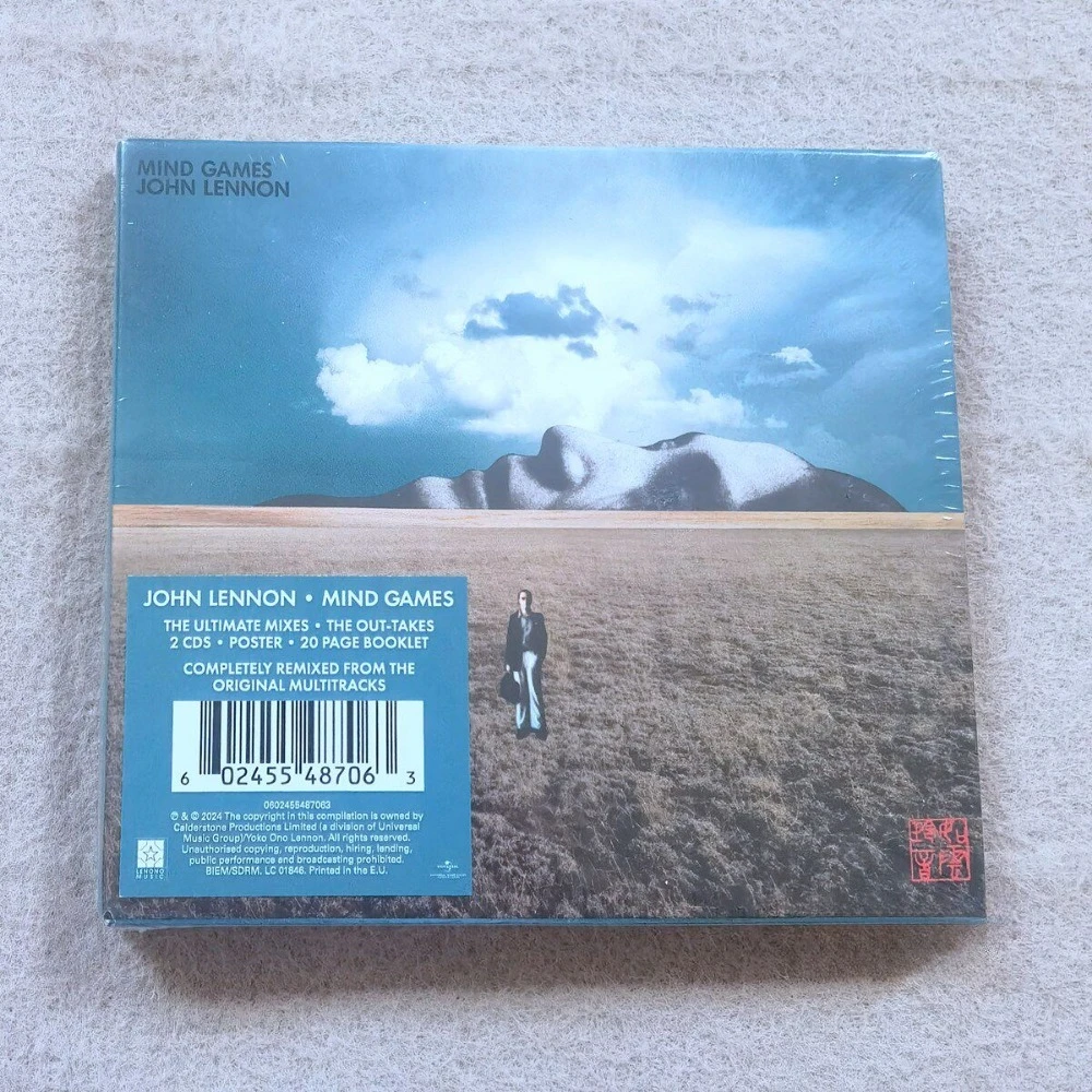 

Джон Леннон: Mind Games 2CD Ultimate Collection Remastered Outtakes. Классический рок, поп-рок. Совершенно новый, в запечатанной упаковке.