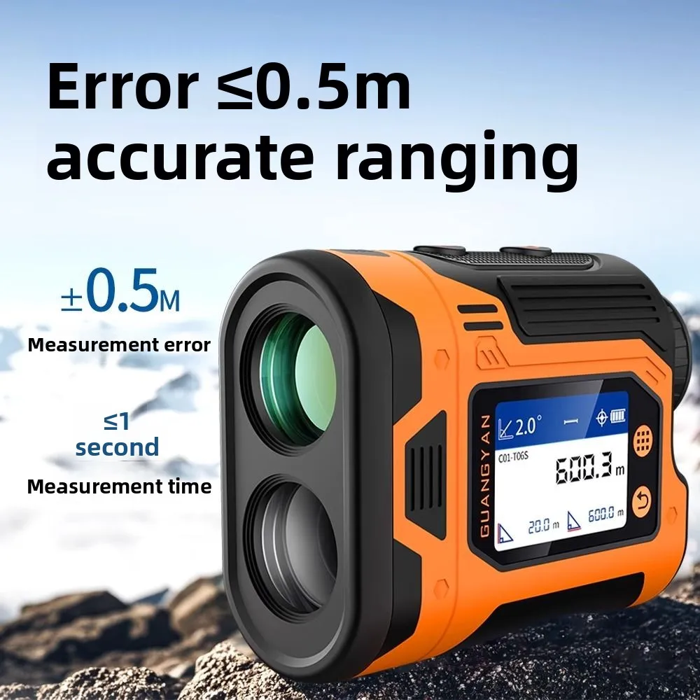 Laser Rangefinder Telescope High-precision Measurement Infrared Electronic Ruler Outdoor Golf Outdoor