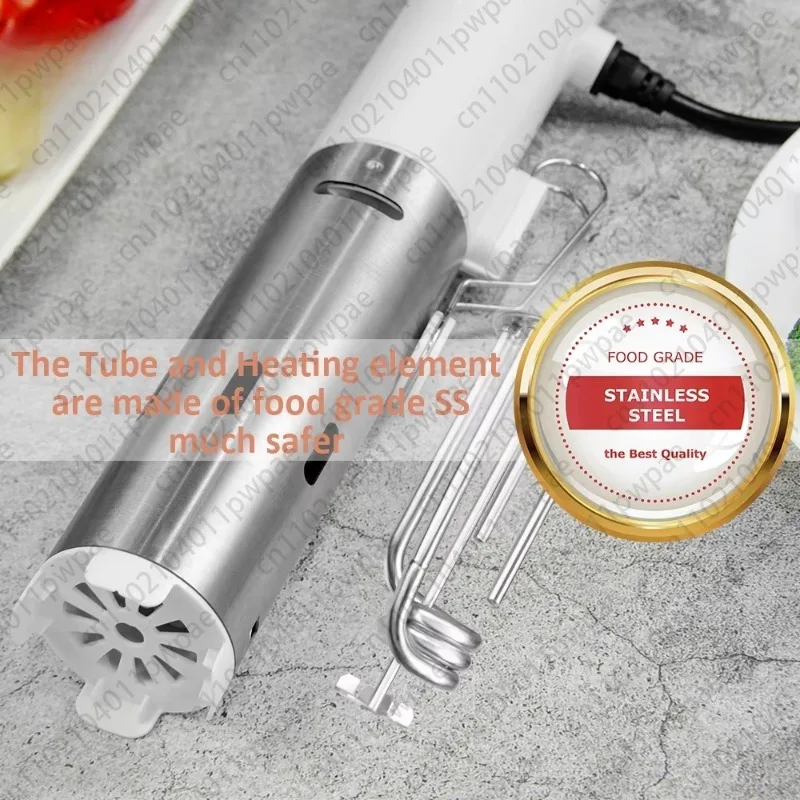 Steak de cuisson en acier inoxydable à usage domestique à mijoteuse, avec télécommande