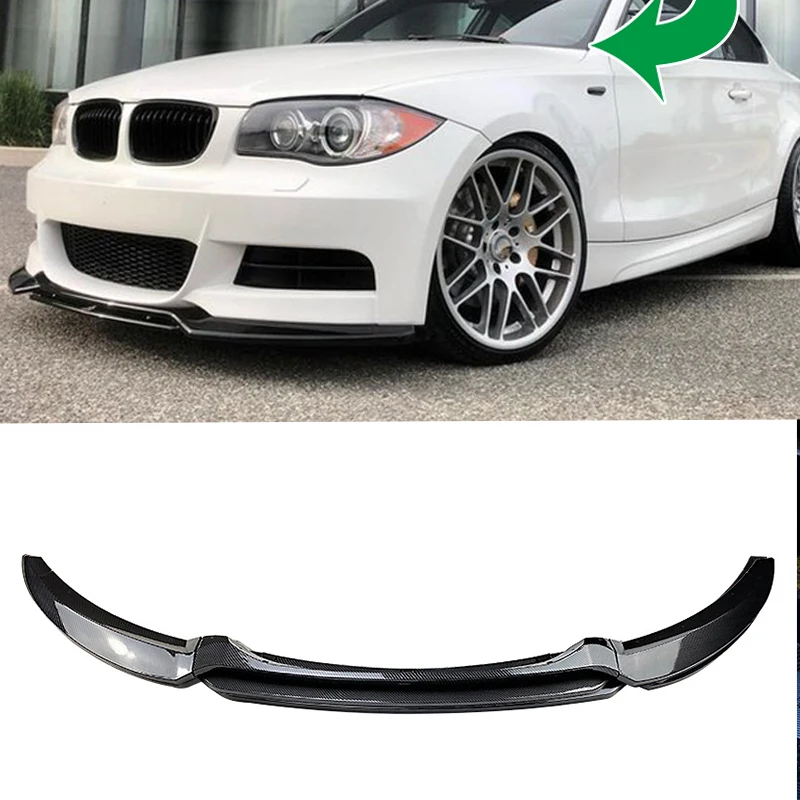 Suitable for BMW 1 Series E82 E88 2008-2013 Front Bumper Front Lip Front Shovel Small Enclosure Exterior Modification